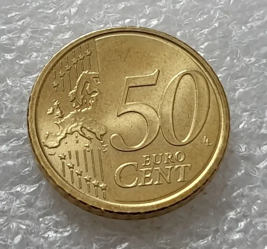 Купити (5416) 50 євроцентів 2022 Італія (50 евроцентов 2022 Италия)