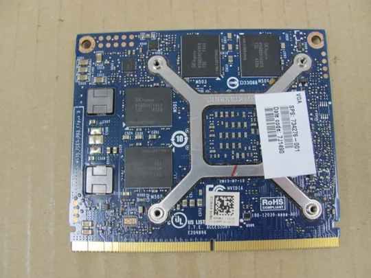 Купити 700-8 відеокарта Quadro K1100M GDDR5 2GB 734276-001 785223-001 для HP ZBOOK 15 G2 оригінал