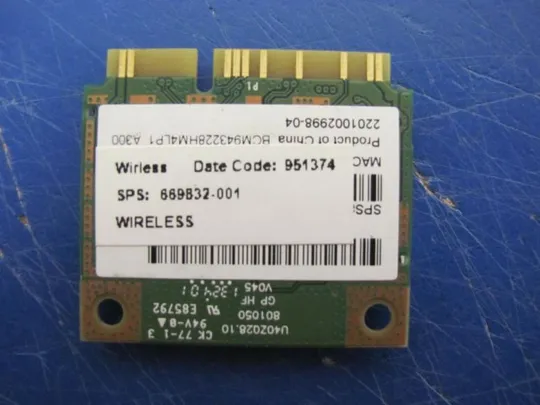 №130-35 Адаптер WI-FI 669832-001 для HP ProBook 6470b 6475b 6460b оригінал Продаж