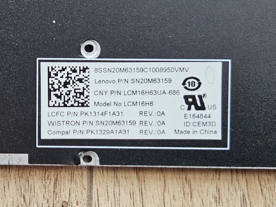 Купити Клавіатура кнопки клавіші Lenovo IdeaPad 320-15 520-15 330-15 PK1329A1A31 LCM16H6 неробоча