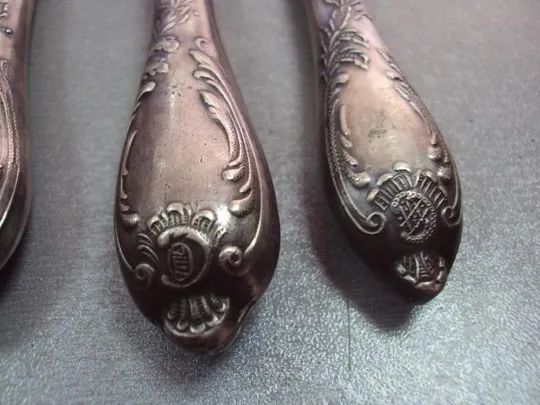 Набор столовые приборы ножи нержавейка мнц ЗиШ ссср нож длина 24 см лот 4 шт в коробке №11710 Характеристики