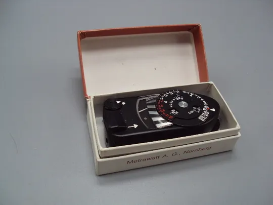 Експонометр Leica Meter MR Metrawatt A.G. Nurnberg Germany Лейка Німеччина в рідній коробці №18546с З аукціону
