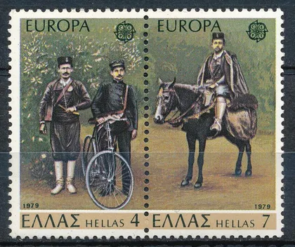 фото, Греция Почта и телекоммуникации Европа СЕПТ 1979