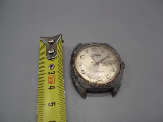 Купити Мужские наручные часы Слава календарь 27 камней ссср без задней крышки не на ходу №14652