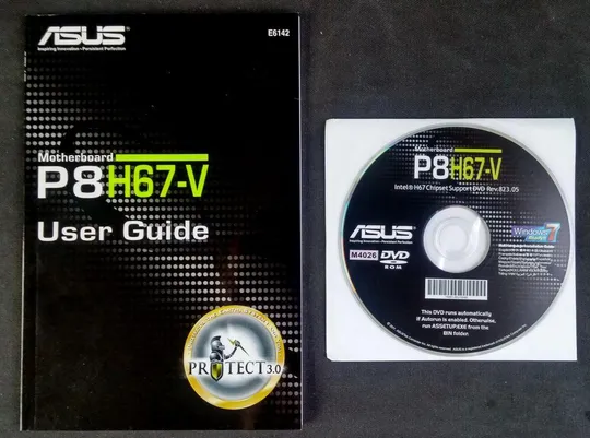 Купити DVD, CD диск с драйверами для материнских плат ASUS B85M, P8H67 и GigaByte 945, 955, 965 и др.
