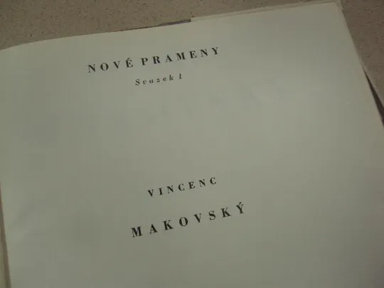 книга альбом vincenc makovsky 1956 прага №13352м Де купити
