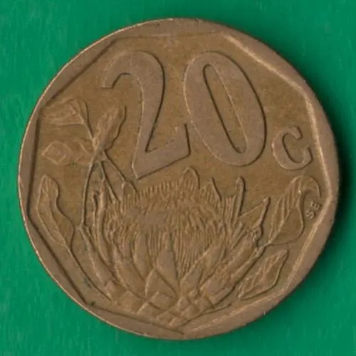 Купити 20 центів 1997 року ПАР [МШ]