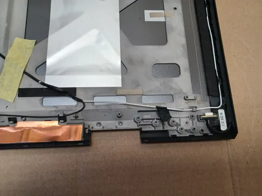 номер1058-21 кришка матриці 02JJC5 AM1QB000130  для Dell Alienware R4  Кришка дисплея Тильна кришка Корпус матриці Верхня кришка matrix cover Top Case LCD Cover Rear Lid Back Cover Housing Cabinet  оригінал З аукціону