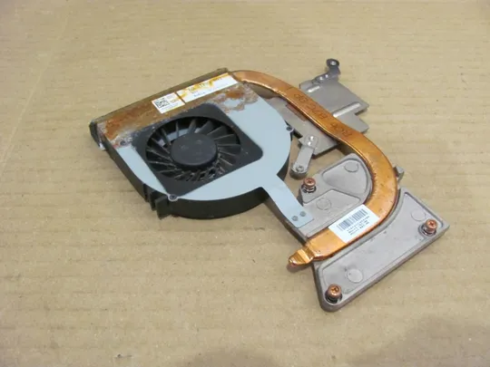 номер0310-27 система охолодження Кулер Охолоджувальний блок Охолоджувальна система Кулери та системи охолодження Охолодження материнської плати cooling system  0GXVT8 60.4IF23.002 для DELL Vostro 3550 оригінал Де купити