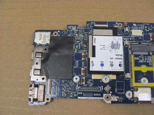 754-31 материнська плата РОБОЧА SRGKV  I7-10610U FDB50 LA-H981P для DELL Latitude E9510 9510 2 in 1 оригінал З аукціону