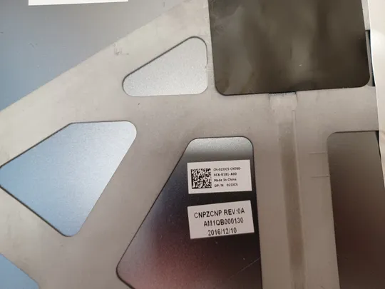 номер1058-21 кришка матриці 02JJC5 AM1QB000130  для Dell Alienware R4  Кришка дисплея Тильна кришка Корпус матриці Верхня кришка matrix cover Top Case LCD Cover Rear Lid Back Cover Housing Cabinet  оригінал Недорого