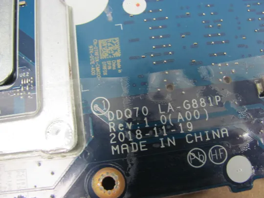 769-2 материнська плата DDQ70 LA-G881P  для  Dell Alienware Area 51m R1 R2  оригінал На торгах