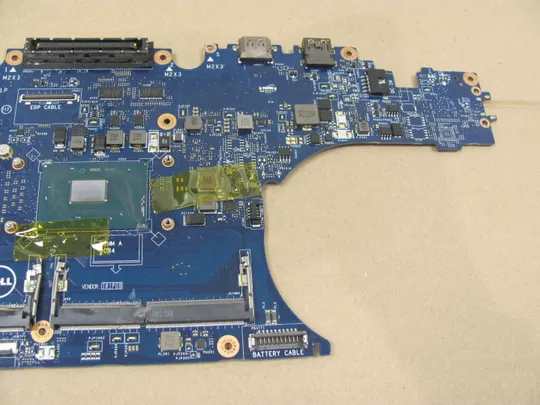 645-14 материнська плата  ADP80 LA-C841P 0N98Y6 SR2FU  I7-6820HQ для DELL  LATITUDE E5570  оригінал З аукціону