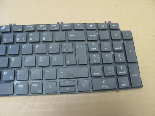 номер0974-8 клавіатура робоча 068JKR ДОНОР  для Dell Precision  7550 7750 7560 7760 оригінал З аукціону