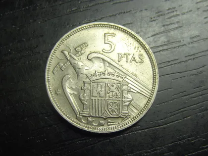 фото, 5 песет 1957 (1970) Іспанія