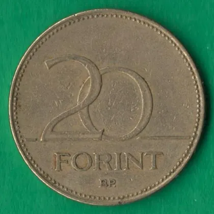 фото, 20 форинтів 1994 року Угорщина [М]