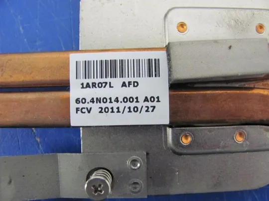 №138-6 охолодження 60.4N014.001 DFB601205M20T для MEDION AKOYA P7624 оригінал Де купити