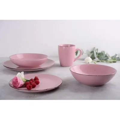 Салатник Limited Edition Terra 650 мл Pink (YF6007-3) Де купити