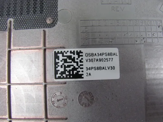номер0126-12  Кришка, дно, піддон корпуса 34PS8BALV30 для  Lenovo ThinkPad 13 Gen 2 оригінал На торгах
