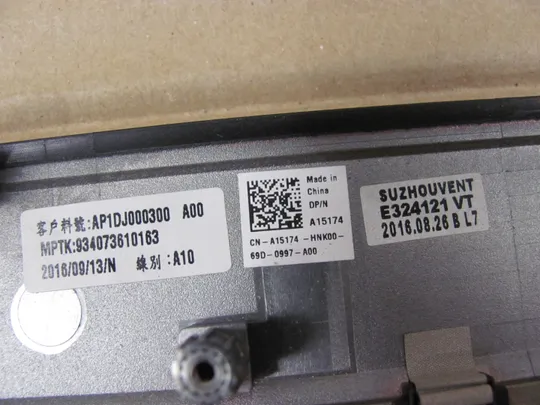 644-32 Кришка панель палмрест  тачпад AM1DJ000300 A15174  для DELL Precision 17 7710 M7710  оригінал Характеристики