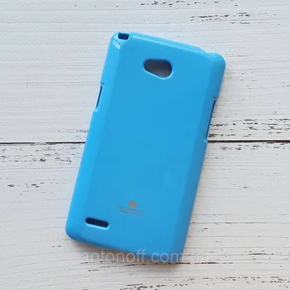 фото, Чохол LG L80 D380 для телефона силіконовий Blue