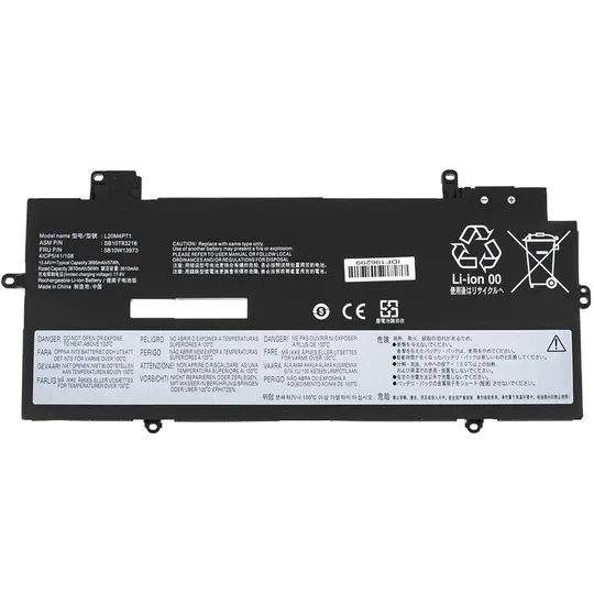 Батарея для ноутбука LENOVO L20M4P71 (ThinkPad X1 Carbon Gen 9) 15.44V 3695mAh 57Wh Black (5B10W13973) З аукціону