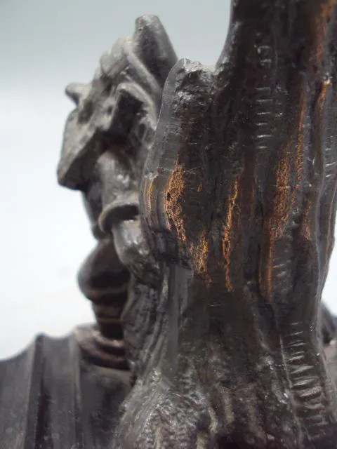 Карандашница гном шпиатр подставка для ручек гномик высота 10 см №7041 З аукціону