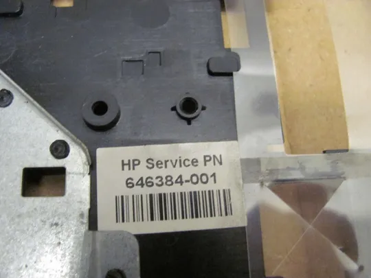 400-2 Кришка панель палмрест тачпад 646384-001 для HP Pavilion G6 G6-1000 оригінал На торгах