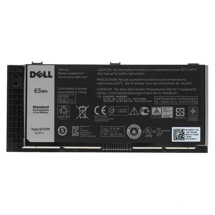 фото, Оригінальна батарея для ноутбука DELL N71FM (Precision: M4600, M4700, M6600, M6700 series) 11.1V 5700mAh 65Wh Black