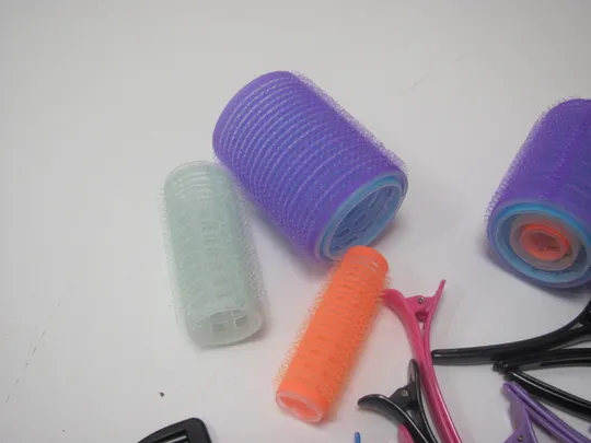 Купити Комплект для завивання волосся Dtnewsun, самоклейні бігуді, затискачі та 2 гребінці (20)