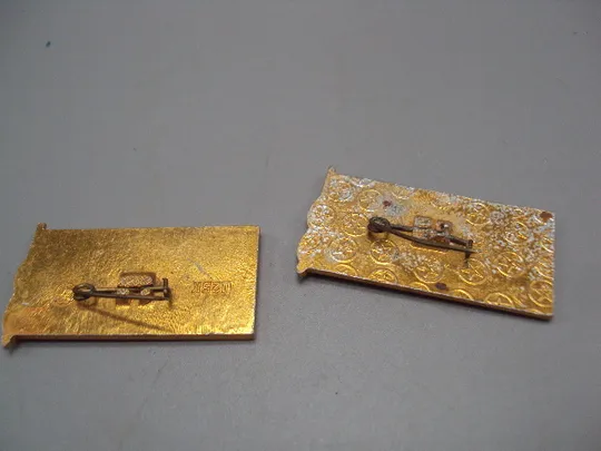 Знак украинское общество охраны памятников истории и культуры лот 2 шт №17092 Де купити