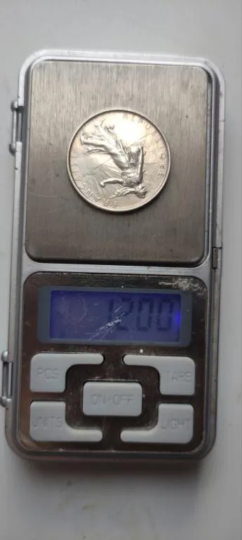 Купити 5 франков 1961 года серебро монета оригинал Франція fr216