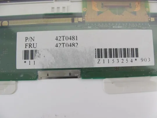 №44-17 матриця 42T0482 LTD121EWVB 12.1 для IBM Lenovo X200 X200S оригінал З аукціону