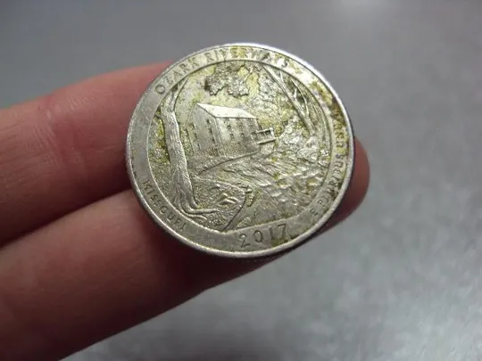 монета сша 25 центов 2017 р №7859 Де купити