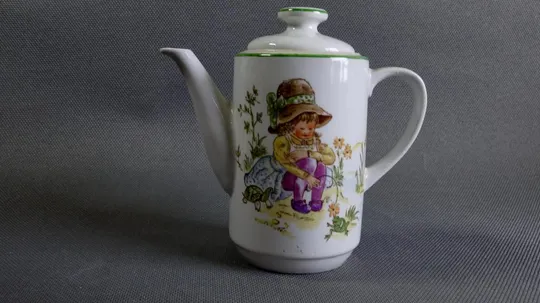 Чайник іграшковий ляльковий порцеляновий Німеччина Вживане З аукціону