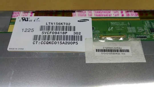 15.6&quot; матрица для ноутбука матовая Samsung LTN156KT02 WXGA++ (1600x900) HD+ 40 pin LED screen socket З аукціону