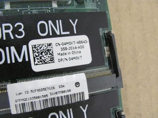 98-12 материнська плата i3-3227U SR0XF 04M0KT для Dell VOSTRO 3360 3360 оригінал З аукціону