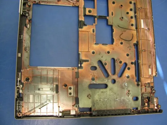 №12-1 Кришка панель палмрест 641208-001 для HP Elitebook 8560p 8570p оригінал З аукціону