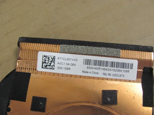 816-25 термотрубка охолодження AT1CL001VV0 02DL973  для Lenovo ThinkPad T495S T490S T14S  оригінал Де купити