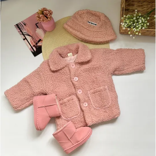 Шубка тедді для дівчинки в Україні