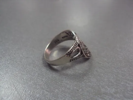 кольцо серебро 925&quot; эмираты 3,87 г 17,5 размер №15043 Продаж