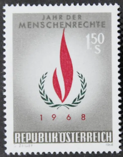 фото, Австрия Год прав человека 1968