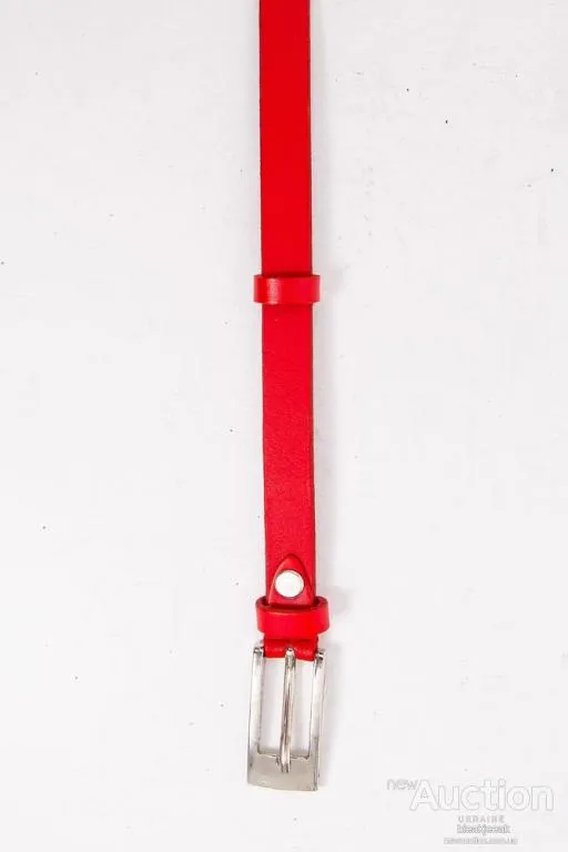 Купити Женский ремень из эко-кожи, красного цвета, 196R1570W10