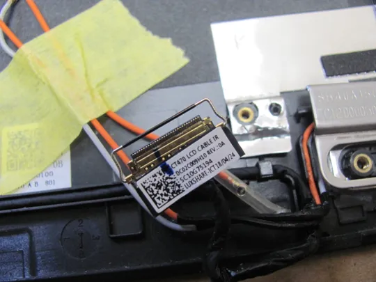 номер1035-9 кришка матриці AP12D000100 з кріпленням + шлейф DC02C009H10 для Lenovo Thinkpad T470 Кришка дисплея Тильна кришка Корпус матриці Верхня кришка matrix cover Top Case LCD Cover Rear Lid Back Cover Housing Cabinet оригінал Характеристики