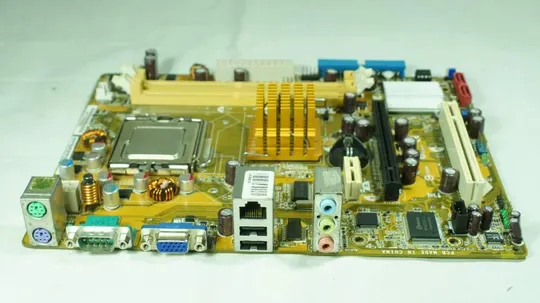 Материнская плата S775 ASUS P5G-MX Ver.2.00G + процессор Intel Ціна