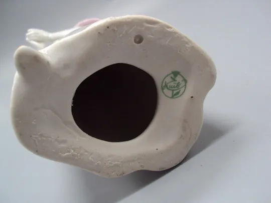 Фигура фарфор статуэтка Старый Киев певица девушка клеймо глобус высота 27 см №15512 На торгах