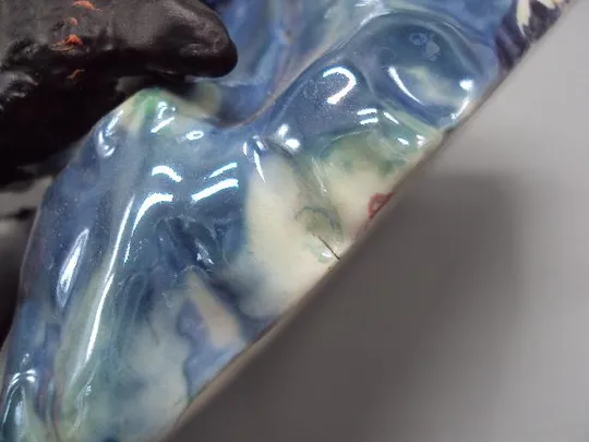 Фигура фарфор статуэтка Киев Царевна-Лебедь и коршун Сказка о царе Салтане высота 29,5 см №14559 Інтернет-аукціон