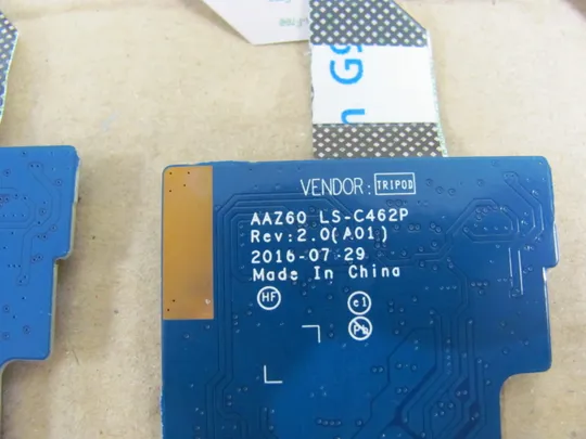 596-6 розподільна плата AAZ60 LS-C462P  для Dell Latitude E7470 7470 E7250 E7450  E7470  оригінал З аукціону