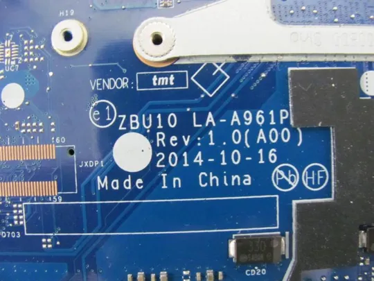 №152-25 материнська плата LA-A961P на i7-5600U для DELL Latitude E7450 оригінал Де купити