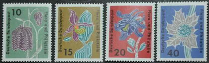фото, ФРГ флора цветы 1963